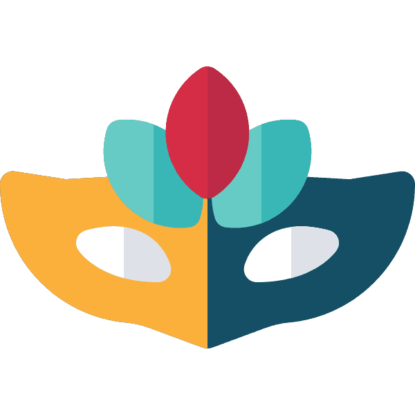 Mardi Gras MaskSVG